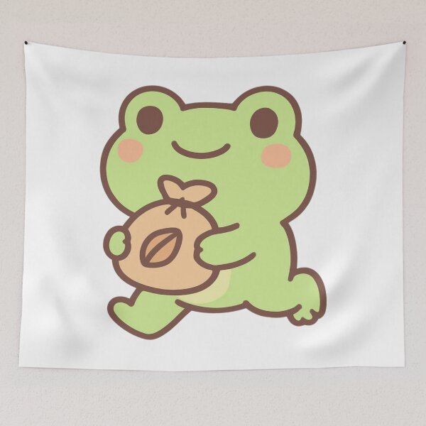 Item preview, Small Steps Matter Frog - Positive Growth Sticker designed and sold by foryouandyours.