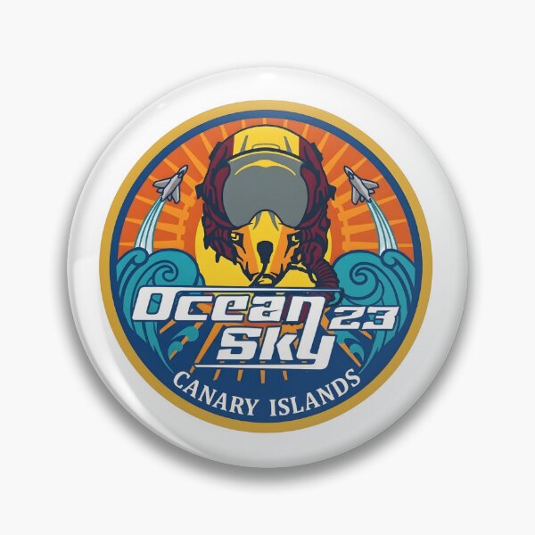 Item preview, Spanish Air Force Ocean Sky 2023 Exercise Commemorative Patch designed and sold by CharlieDesings.