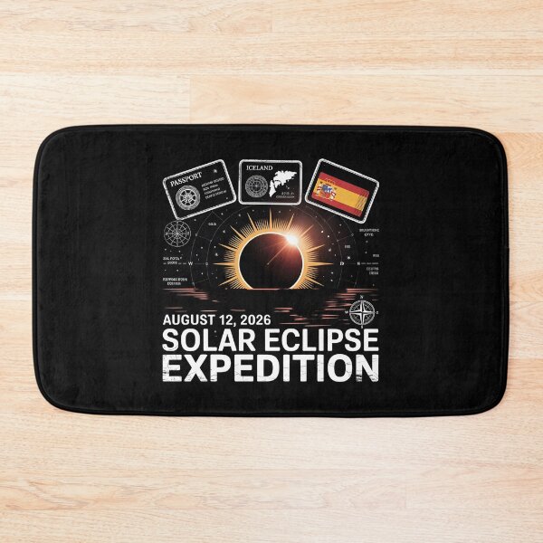 Item preview, Total Eclipse 2026 Spain Iceland Solar Event Collector Design designed and sold by Redgiant87x.