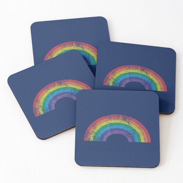 Item preview, Rainbow Vintage 80's Retro Style designed and sold by Catalyste.