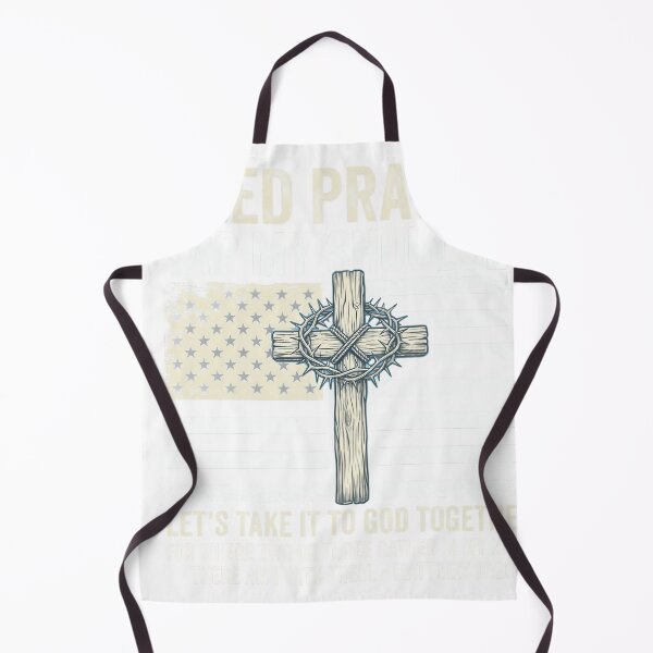 Item preview, Need Prayer Tap My Shoulder Christian Flag Cross designed and sold by JMDesignHub.