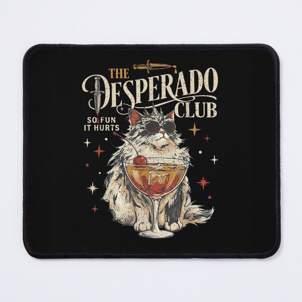 Item preview, The Desperado Club Vintage Cat Drinking Cocktail So Fun It Hurts designed and sold by EvandSolis.