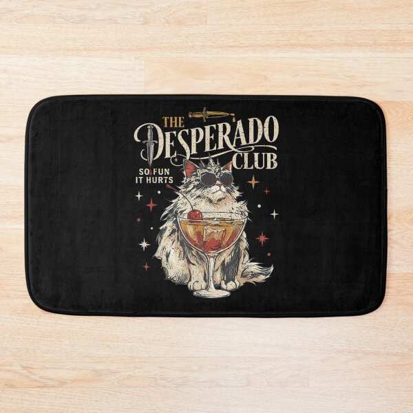 Item preview, The Desperado Club Vintage Cat Drinking Cocktail So Fun It Hurts designed and sold by EvandSolis.