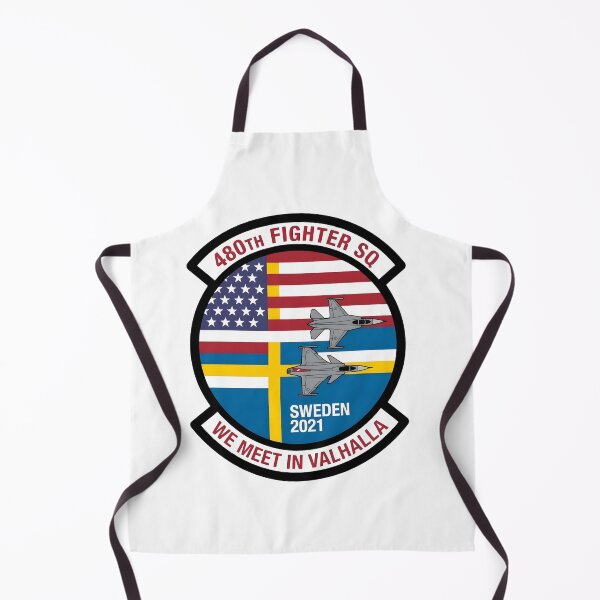 Item preview, USAF 480th Fighter Squadron Sweden 2021 Deployment Patch designed and sold by CharlieDesings.