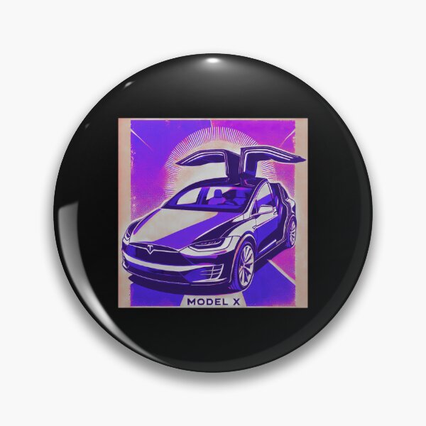 Item preview, Tesla Model X Electric SUV Blueprint Style Design | EV Enthusiast Graphic designed and sold by TEEJAMBOREE.