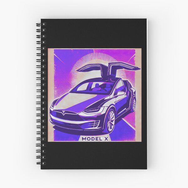 Item preview, Tesla Model X Electric SUV Blueprint Style Design | EV Enthusiast Graphic designed and sold by TEEJAMBOREE.