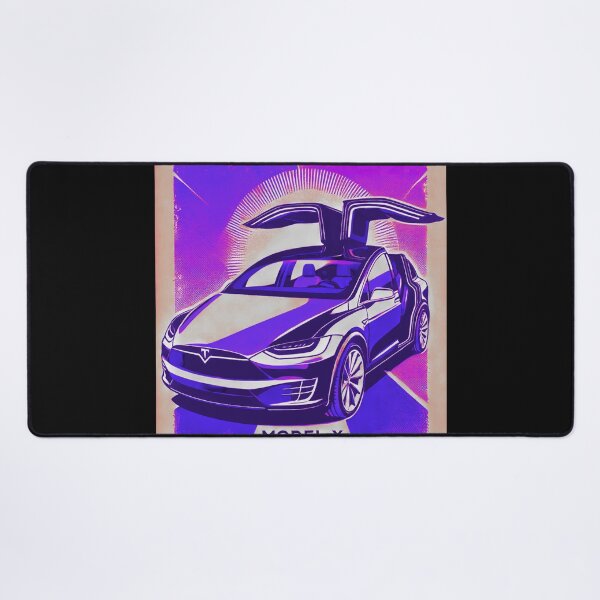 Item preview, Tesla Model X Electric SUV Blueprint Style Design | EV Enthusiast Graphic designed and sold by TEEJAMBOREE.