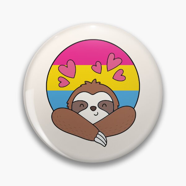 Item preview, LGBTQ Sloth - Cute Pansexual Pride Design designed and sold by Cannaxes Studio.