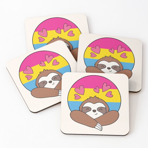 Item preview, LGBTQ Sloth - Cute Pansexual Pride Design designed and sold by Cannaxes Studio.