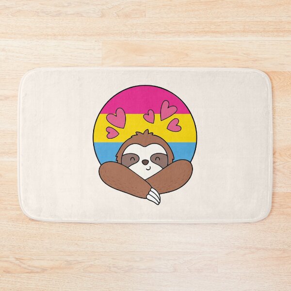 Item preview, LGBTQ Sloth - Cute Pansexual Pride Design designed and sold by Cannaxes Studio.