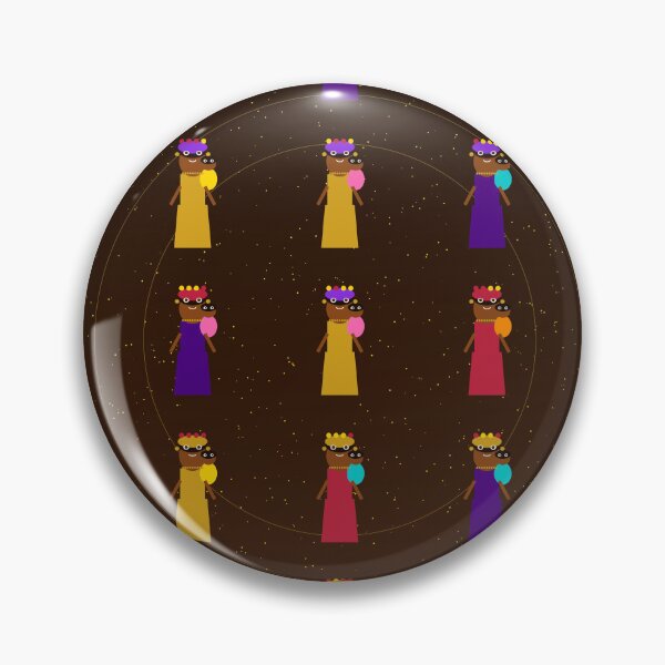 Item preview, African Mother Baby Back Carrier Gele Love Portrait Art  designed and sold by AfricanArtHub.