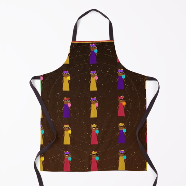 Item preview, African Mother Baby Back Carrier Gele Love Portrait Art designed and sold by AfricanArtHub.
