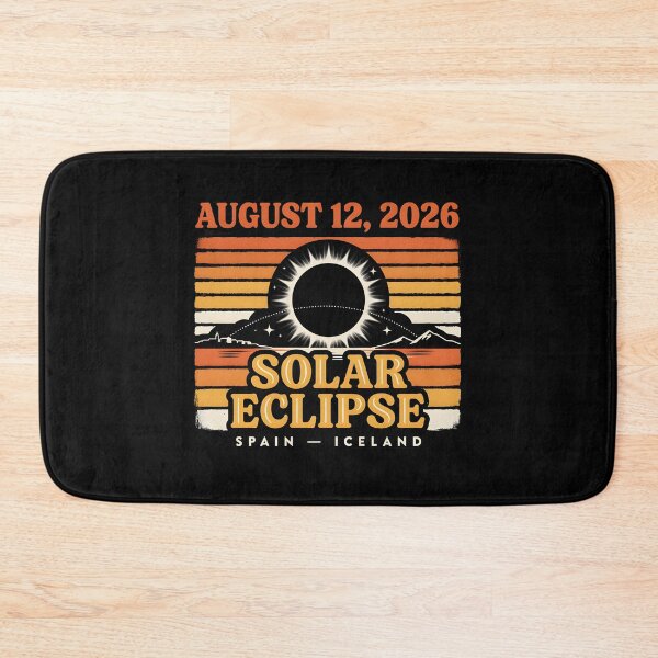 Item preview, Total Eclipse 2026 August 12 Celestial Journey Through Spain and Iceland designed and sold by Redgiant87x.