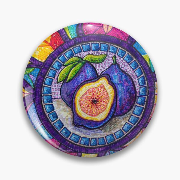 Item preview, Italian Figs Third Eye Chakra Healing Art designed and sold by kpalana.