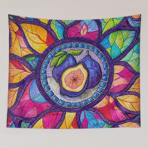 Item preview, Italian Figs Third Eye Chakra Healing Art designed and sold by kpalana.