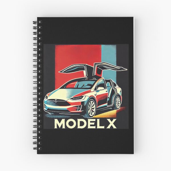 Item preview, Tesla Model X Electric SUV Blueprint Style Design | EV Enthusiast Graphic designed and sold by TEEJAMBOREE.