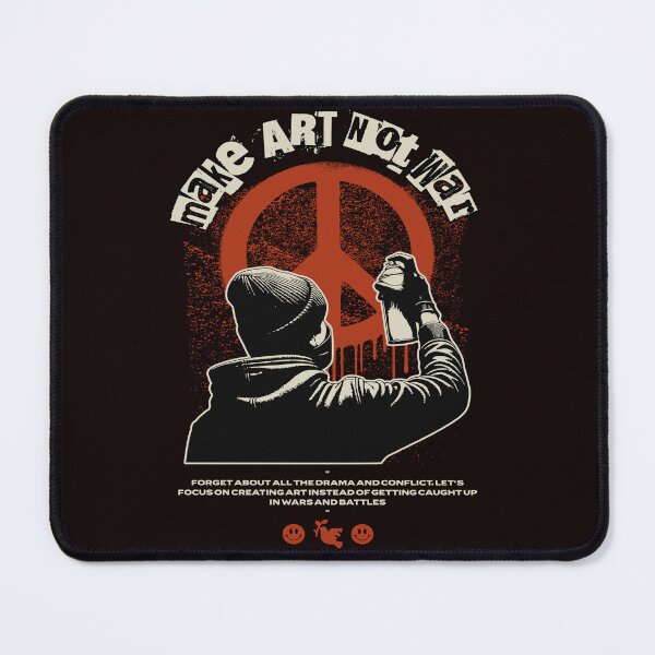 Item preview, Make Art Not War designed and sold by tubiela.