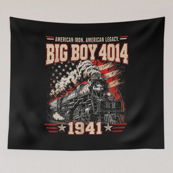 Item preview, Big Boy 4014 American Iron Legacy Vintage Train Steam Locomotive 1941 designed and sold by EvandSolis.