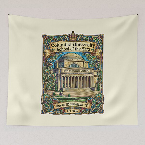 Item preview, Columbia University School of the Arts Low Memorial Library Art Nouveau designed and sold by EvergreenPark - Tee Studio.