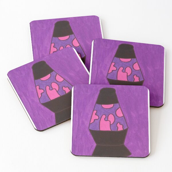 Item preview, Purple Retro Lava Lamp Pop Art Painting designed and sold by ArtbyAudrey412.