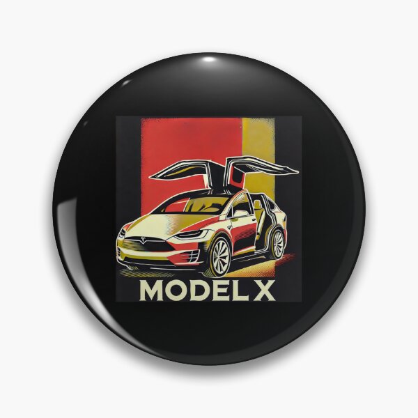 Item preview, Tesla Model X Electric SUV Blueprint Style Design | EV Enthusiast Graphic designed and sold by TEEJAMBOREE.