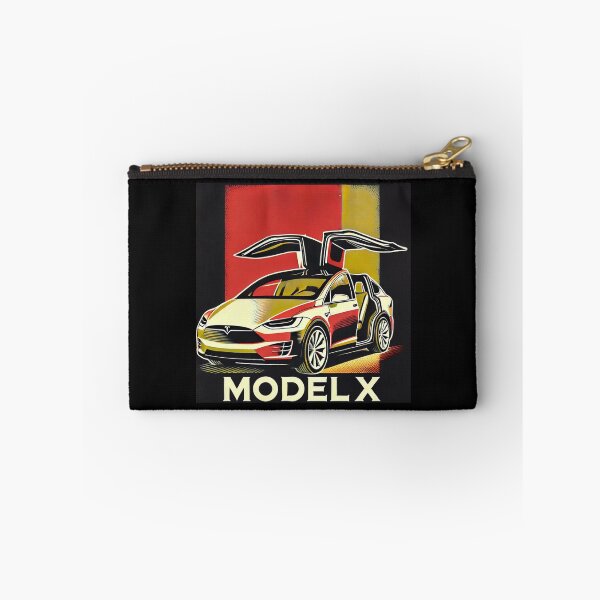 Item preview, Tesla Model X Electric SUV Blueprint Style Design | EV Enthusiast Graphic designed and sold by TEEJAMBOREE.