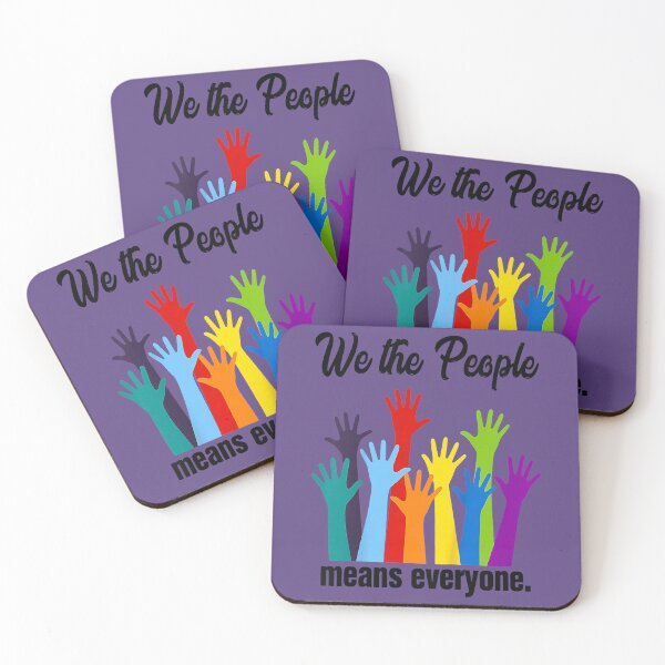 Item preview, We The People Means Everyone LGBT Gay Pride Flag 4th of July designed and sold by Mjayshop.