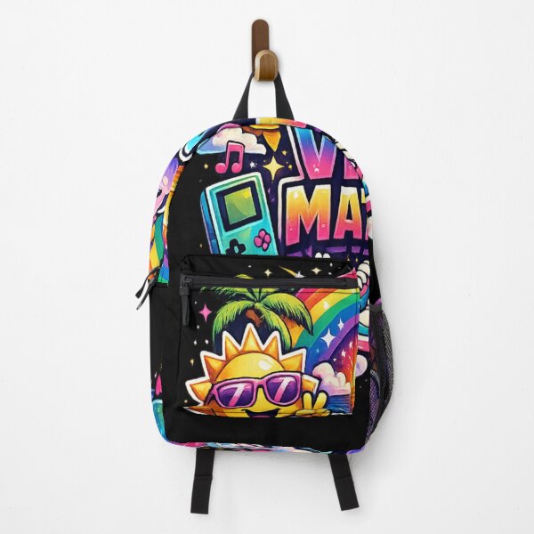 Item preview, Vibes matter colorful retro asthetic design designed and sold by urbanshop7.