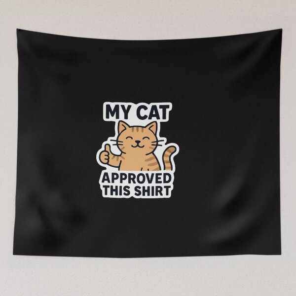 Item preview, My Cat Approved This Shirt designed and sold by ELdante.