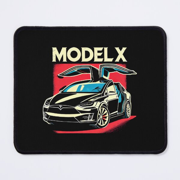 Item preview, Tesla Model X Electric SUV Blueprint Style Design | EV Enthusiast Graphic designed and sold by TEEJAMBOREE.