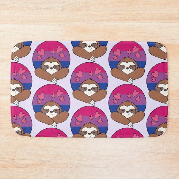 Item preview, LGBTQ Sloth - Cute Bisexual Pride Design designed and sold by Cannaxes Studio.