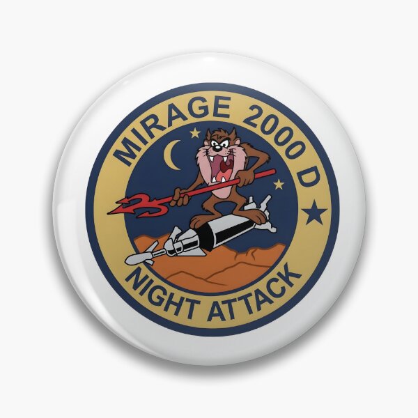 Item preview, French Air Force Mirage 2000D Night Attack Squadron Emblem designed and sold by CharlieDesings.