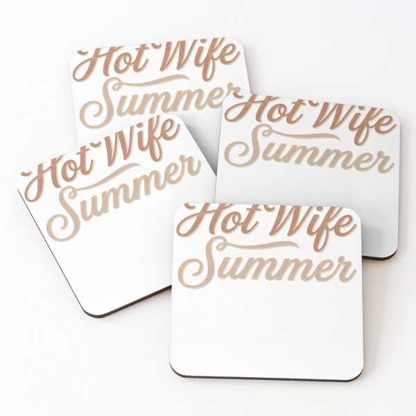 Item preview, Hot Wife Summer Trendy Script Design designed and sold by JMDesignHub.