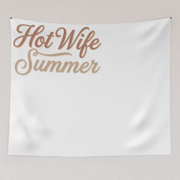 Item preview, Hot Wife Summer Trendy Script Design designed and sold by JMDesignHub.