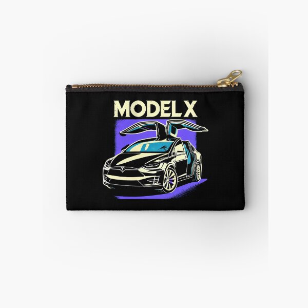 Item preview, Tesla Model X Electric SUV Blueprint Style Design | EV Enthusiast Graphic designed and sold by TEEJAMBOREE.