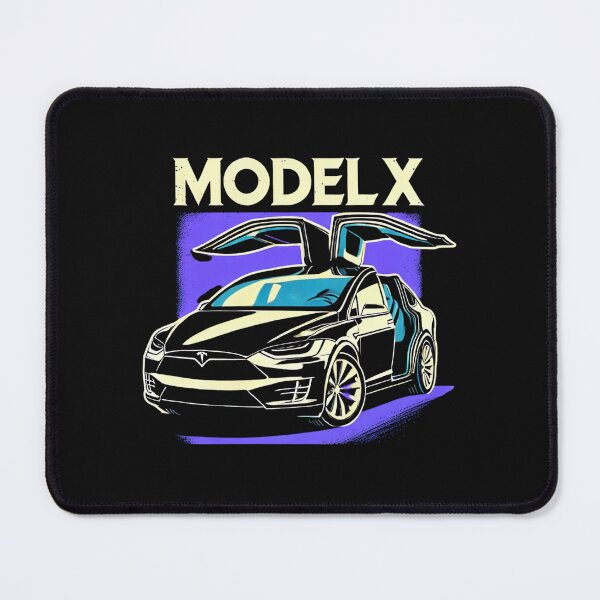 Item preview, Tesla Model X Electric SUV Blueprint Style Design | EV Enthusiast Graphic designed and sold by TEEJAMBOREE.