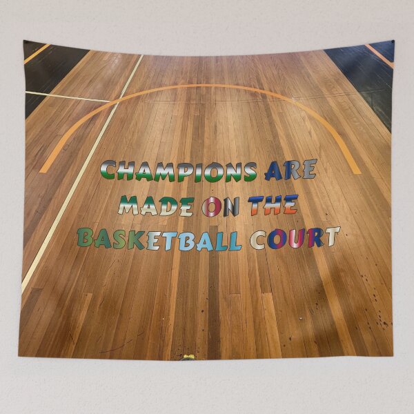 Item preview, Champions are Made on the Basketball Court #3 designed and sold by Holy JM Designs.