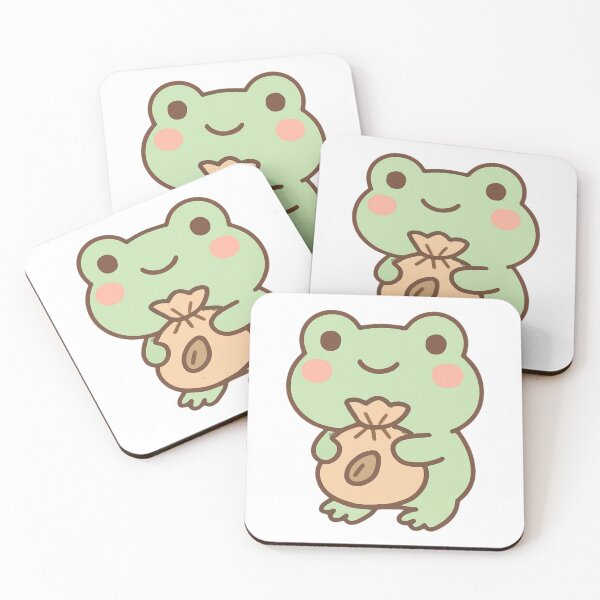Item preview, Small Steps Matter Frog - Positive Growth Sticker designed and sold by foryouandyours.