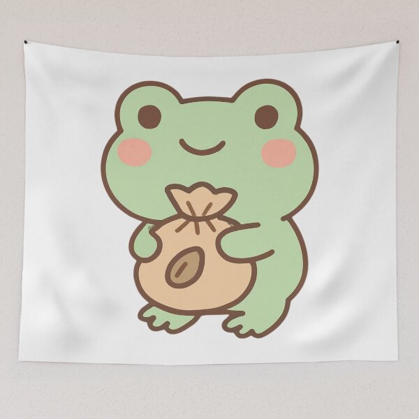 Item preview, Small Steps Matter Frog - Positive Growth Sticker designed and sold by foryouandyours.