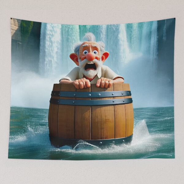 Item preview, Old Man in a barrel designed and sold by Colin Bentham.