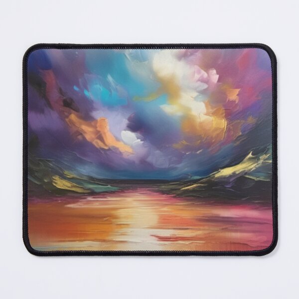 Item preview, Storm Light — Dramatic Impressionist Loch Landscape Painting designed and sold by ASdesignshop.