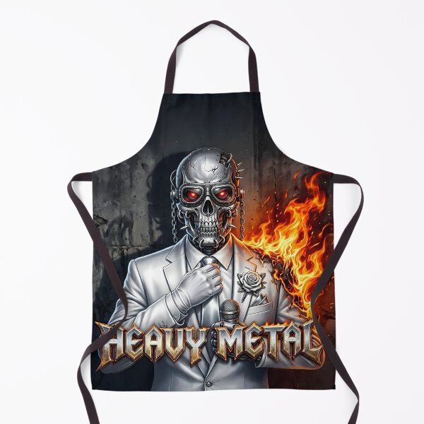 Item preview, Metallic Fire Skull designed and sold by Catrina luna.
