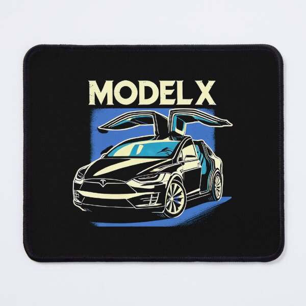 Item preview, Tesla Model X Electric SUV Blueprint Style Design | EV Enthusiast Graphic designed and sold by TEEJAMBOREE.