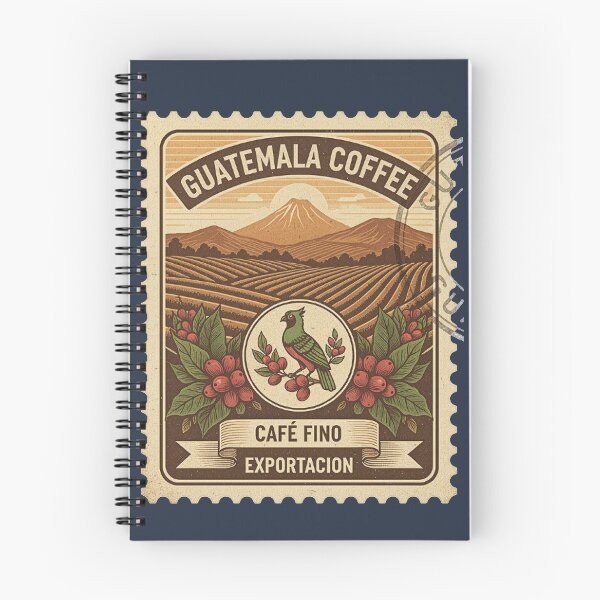 Item preview, Guatemala Coffee Vintage Stamp Quetzal Bird designed and sold by d247.