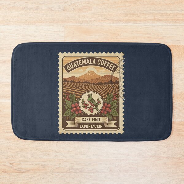 Item preview, Guatemala Coffee Vintage Stamp Quetzal Bird designed and sold by d247.