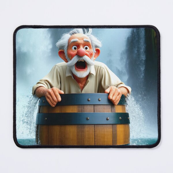 Item preview, Old Man in a barrel designed and sold by Colin Bentham.