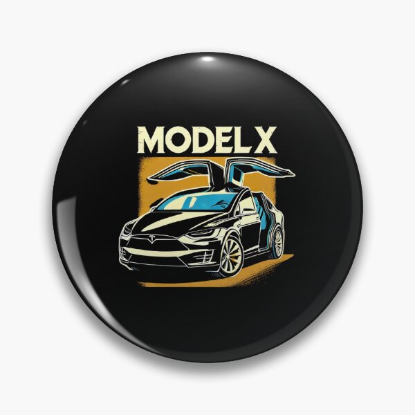 Item preview, Tesla Model X Electric SUV Blueprint Style Design | EV Enthusiast Graphic designed and sold by TEEJAMBOREE.