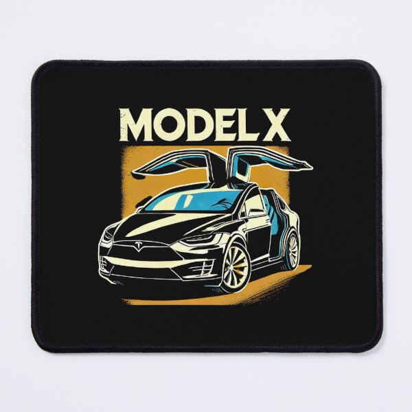Item preview, Tesla Model X Electric SUV Blueprint Style Design | EV Enthusiast Graphic designed and sold by TEEJAMBOREE.