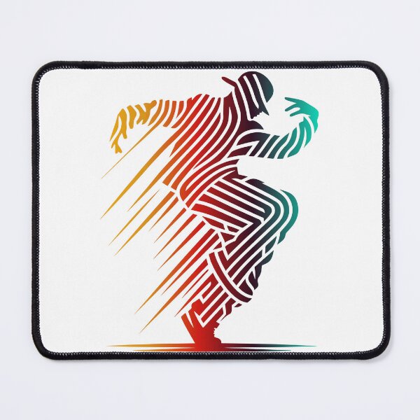 Item preview, Dynamic Breakdancer Line Art - Abstract Urban Dance Graphic designed and sold by YasminTaha.