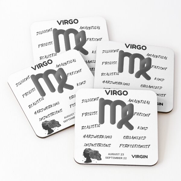 Item preview, Virgo Zodiac Sign Astrology Symbol Virgin Horoscope (Light Version) designed and sold by ZODIARA.